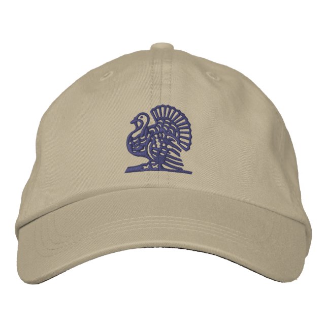 Casquette Brodée Thanksgiving Turquie (Devant)
