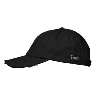 Casquette Brodée "Tom" Nom Masculin Brodé,