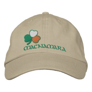 Casquette Brodée Trèfle irlandais personnalisé