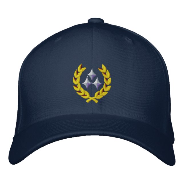 Casquette Brodée Trois étoiles (Devant)