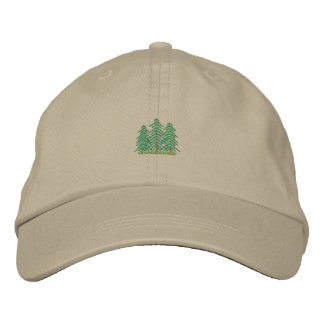 Casquette Brodée Trois Evergreens