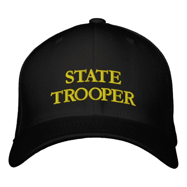 CASQUETTE BRODÉE TROOPER D'ÉTAT (Devant)