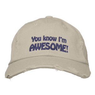Casquette Brodée Tu sais que je suis super amusante en disant