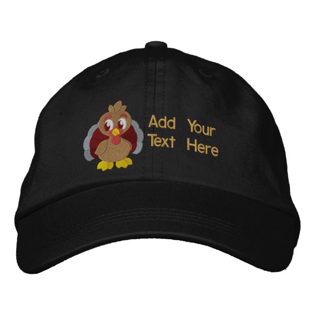Casquette Brodée Turquie Amusement (Devant)
