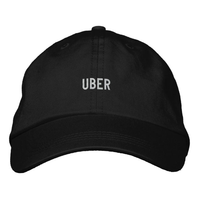 Casquette Brodée Uber (Devant)