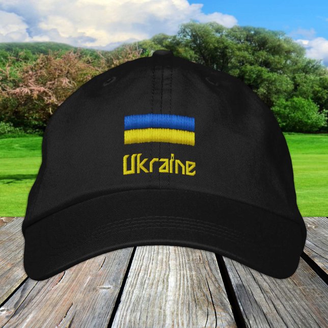 Casquette Brodée Ukraine & drapeau ukrainien mode / Patriotes de Ki (Créateur téléchargé)
