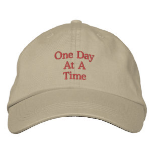 Casquette Brodée Un Jour À La Fois Inspirant 