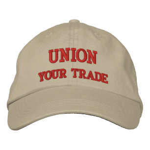 CASQUETTE BRODÉE UNION (PERSONNALISER AVEC VOTRE COMMERCE)