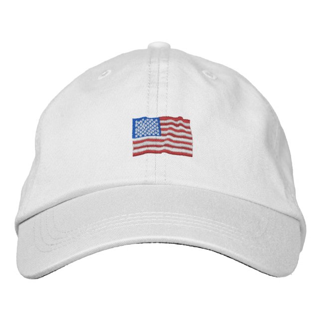 Casquette Brodée USA patriotique (Devant)
