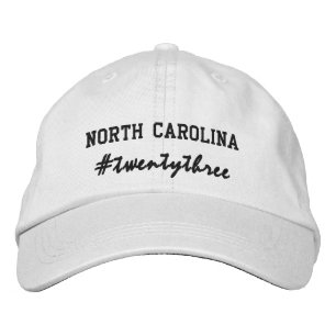Casquette Brodée USA State North Carolina Hashtag 2023