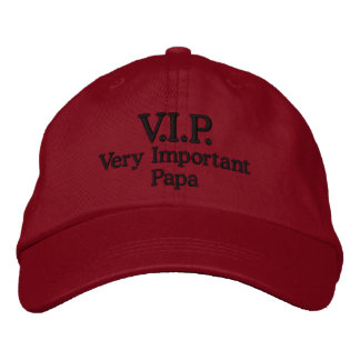 Casquette Brodée V.I.P. Papa très important