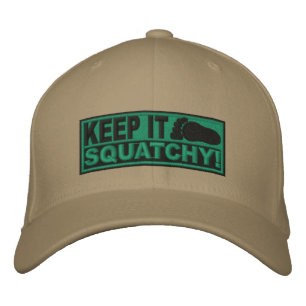 Casquette Brodée Vert *EMBROIDÉE* Gardez-Le Psquatté ! - Bobo