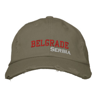 Casquette Brodée Ville de Belgrade Serbie