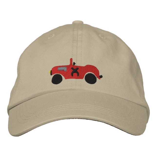 Casquette Brodée Voiture Shriner Parade (Devant)