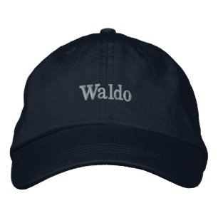 Casquette Brodée "Waldo" Nom Masculin Brodé,