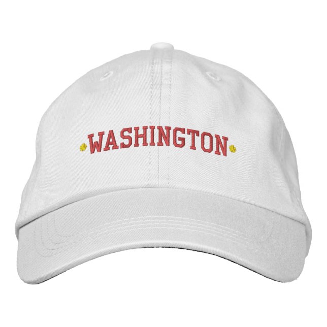 CASQUETTE BRODÉE WASHINGTON (Devant)