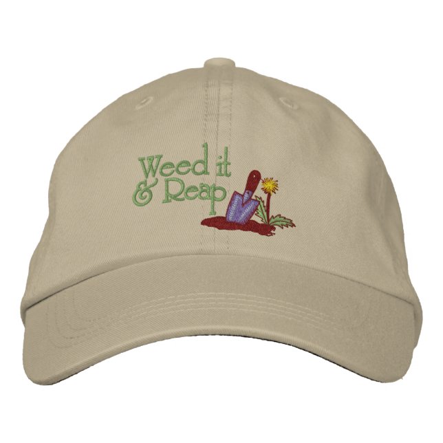 Casquette Brodée Weed It (Devant)