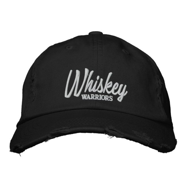 Casquette Brodée Whiskey Warriors (Devant)