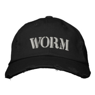 CASQUETTE BRODÉE WORM