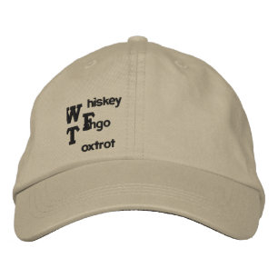 CASQUETTE BRODÉE WTF