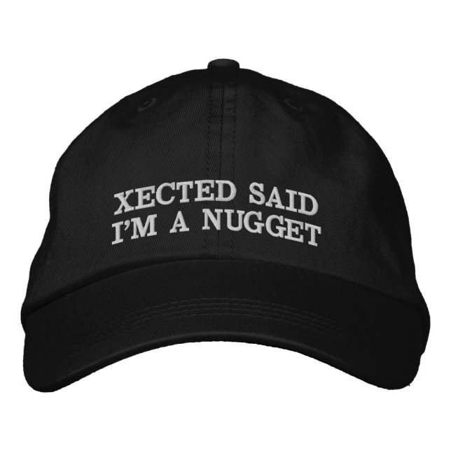 Casquette Brodée Xected officiel Snapback (Devant)
