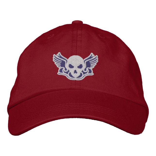 Casquette Brodée Zombie Track Club Grey (Devant)