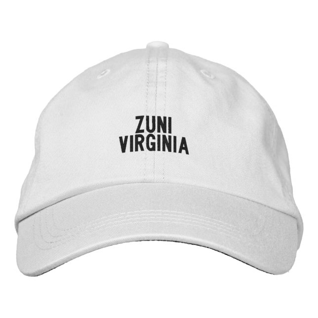 Casquette Brodée Zuni Virginia Hat (Devant)