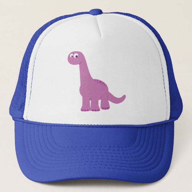 Casquette Brontosaurus pourpre Dinosaur (Devant)