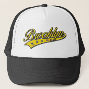 Casquette Brooklyn Logo Gold Embossé