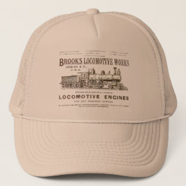 Casquette Brooks Steam Locomotive Works 1890