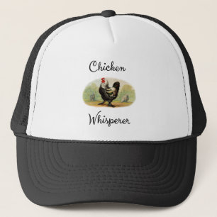 Casquette Broyeur de poulet Antique Coq drôle Humoristique