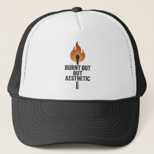 Casquette Brûlé Mais Esthétique -Stylish Grunge Matchstick
