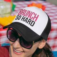 Brunch So Hard Magenta & Black