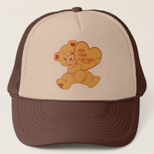 Casquette Bubbly Cute Bear Red Colorway