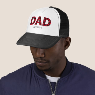 Casquette Buffalo moderne Plaid Papa Date d'établissement