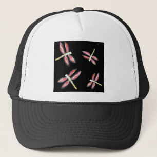 Casquette Bugs dansants Pink Dragonfly