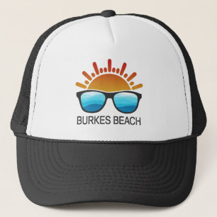 Casquette Burkes Beach South Carolina Lunettes de soleil