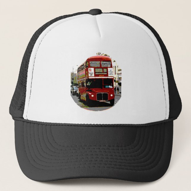 Casquette Bus Rouge de Londres (Devant)
