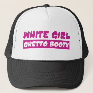 Casquette Butin blanc de ghetto de fille