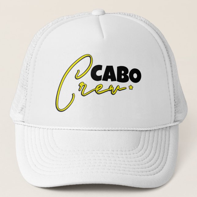 Casquette Cabo Crew Cabo San Lucas Vacances Mexique (Devant)