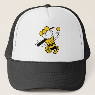 Casquette cacahuètes   Charlie Brown à Bat