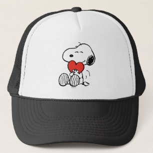 Casquette cacahuètes Saint Valentin Snoopy Heart Hug