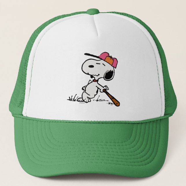 Casquette cacahuètes | Snoopy at Bat (Devant)