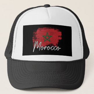 Casquette Cadeau amateur de football Maroc drapeau Maroc Mar