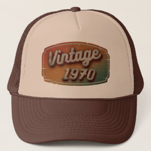 Casquette CADEAU CLASSIQUE RETRO 1970 vintage