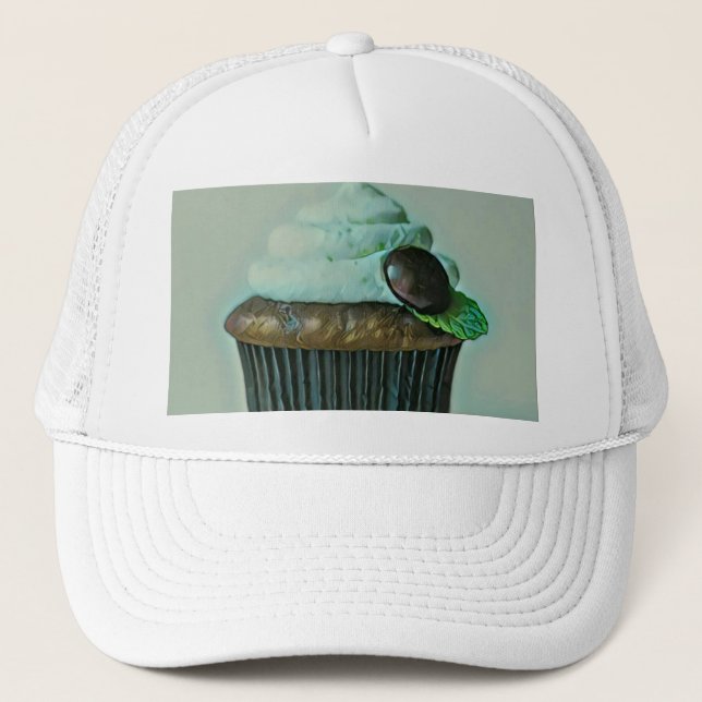 Casquette Cadeau d'anniversaire de crème glacée (Devant)