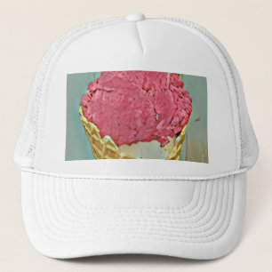 Casquette Cadeau d'anniversaire de crème glacée