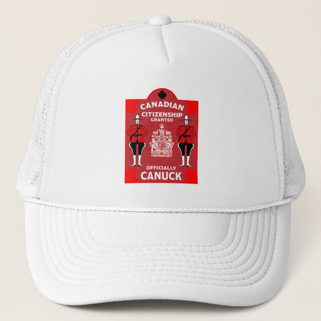 Casquette Cadeau de célébration de la citoyenneté canadienne (Devant)