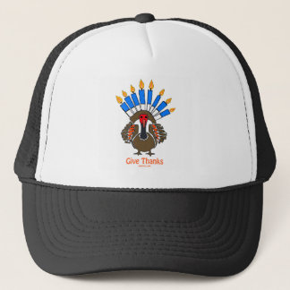 Casquette Cadeau de menorah de dinde de Thanksanukkah