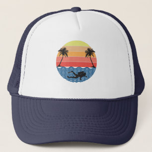 Casquette Cadeau De Plongée Retro vintage Pour Plongée Sous-